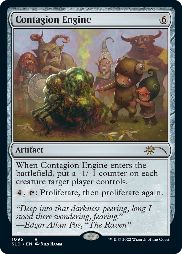 Contagion Engine (SLD-1095) [Secret Lair] Drop MTG Single Wizards of the Coast