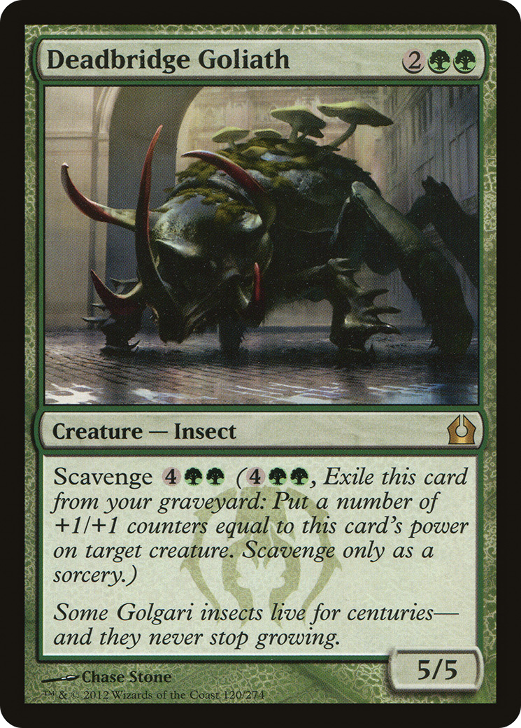 Deadbridge Goliath (RTR-120) [Return to Ravnica] MTG Single Wizards of the Coast