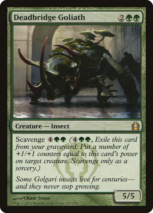 Deadbridge Goliath (RTR-120) [Return to Ravnica] MTG Single Wizards of the Coast