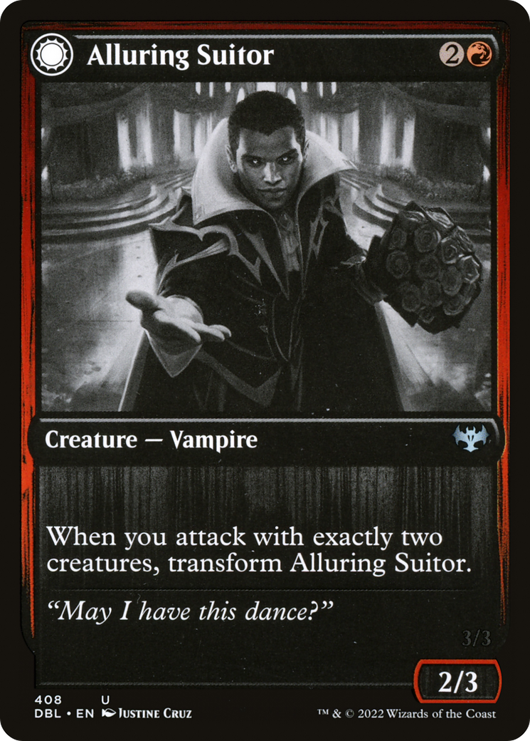 Alluring Suitor (DBL-408) [Innistrad: Double Feature] MTG Single Wizards of the Coast