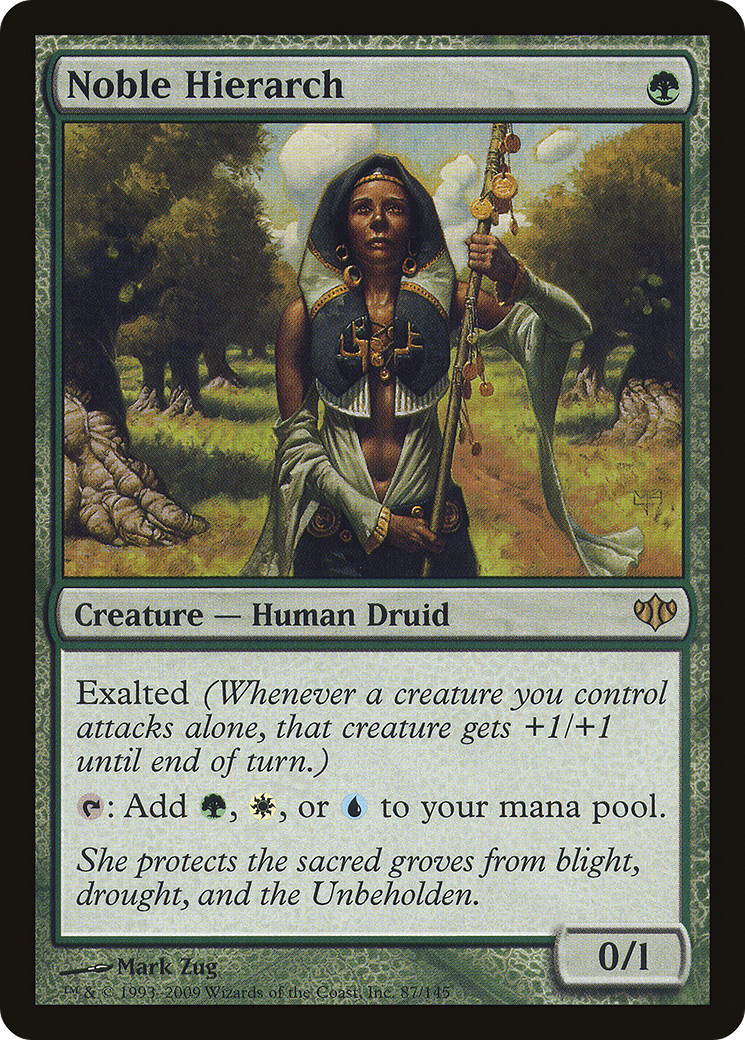 Noble Hierarch (CON-087) [Conflux] MTG Single Wizards of the Coast