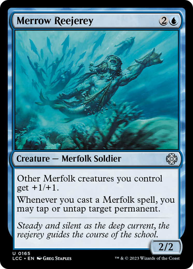 Merrow Reejerey (LCC-165) [The Lost Caverns of Ixalan Commander] MTG Single Wizards of the Coast