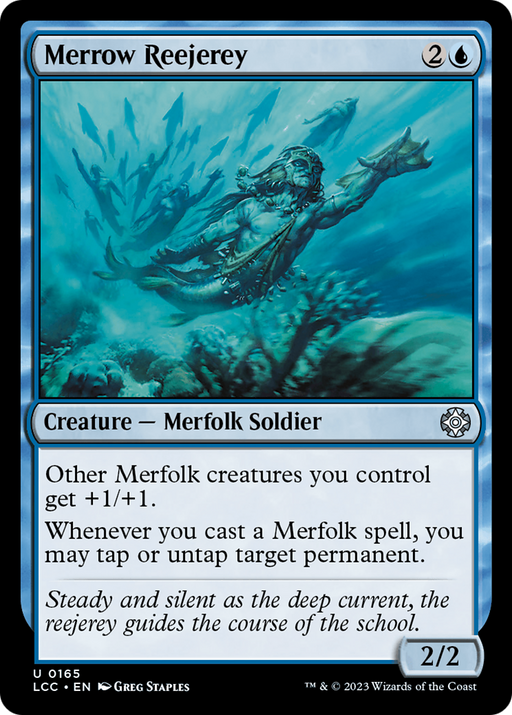 Merrow Reejerey (LCC-165) [The Lost Caverns of Ixalan Commander] MTG Single Wizards of the Coast