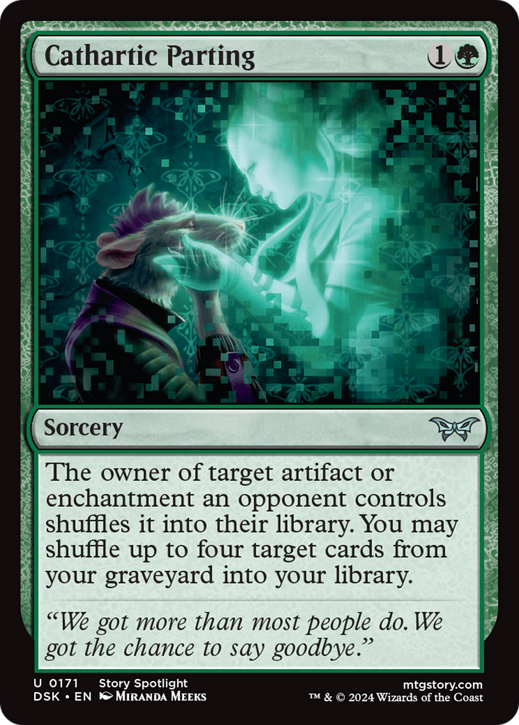 Cathartic Parting (DSK-171) [Duskmourn: House of Horror] MTG Single Wizards of the Coast