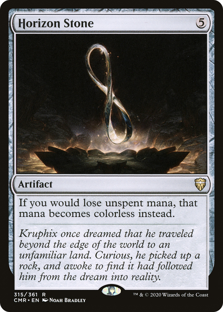 Horizon Stone (CMR-315) [Commander Legends] Foil MTG Single Wizards of the Coast
