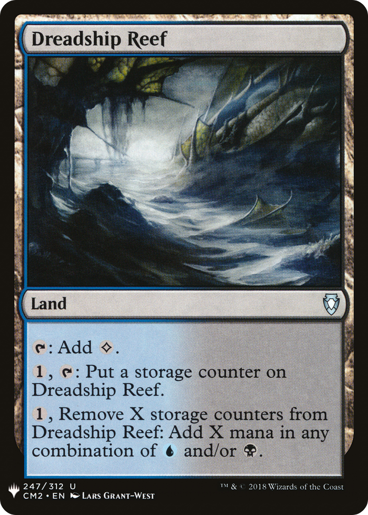Dreadship Reef (LIST-CM2-247) [Mystery Booster] The List MTG Single Wizards of the Coast