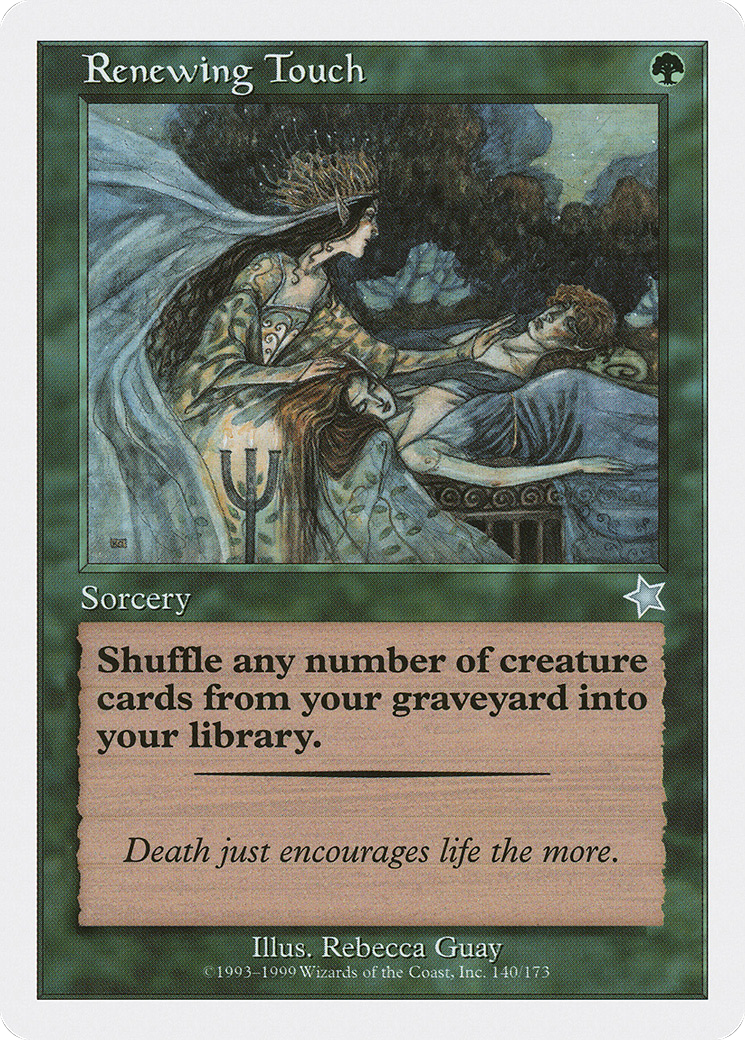 Renewing Touch (S99-140) [Misc] Starter 1999 MTG Single Wizards of the Coast