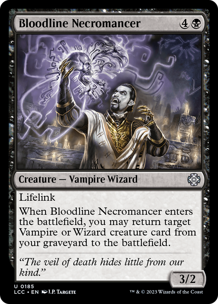 Bloodline Necromancer (LCC-185) [The Lost Caverns of Ixalan Commander] MTG Single Wizards of the Coast