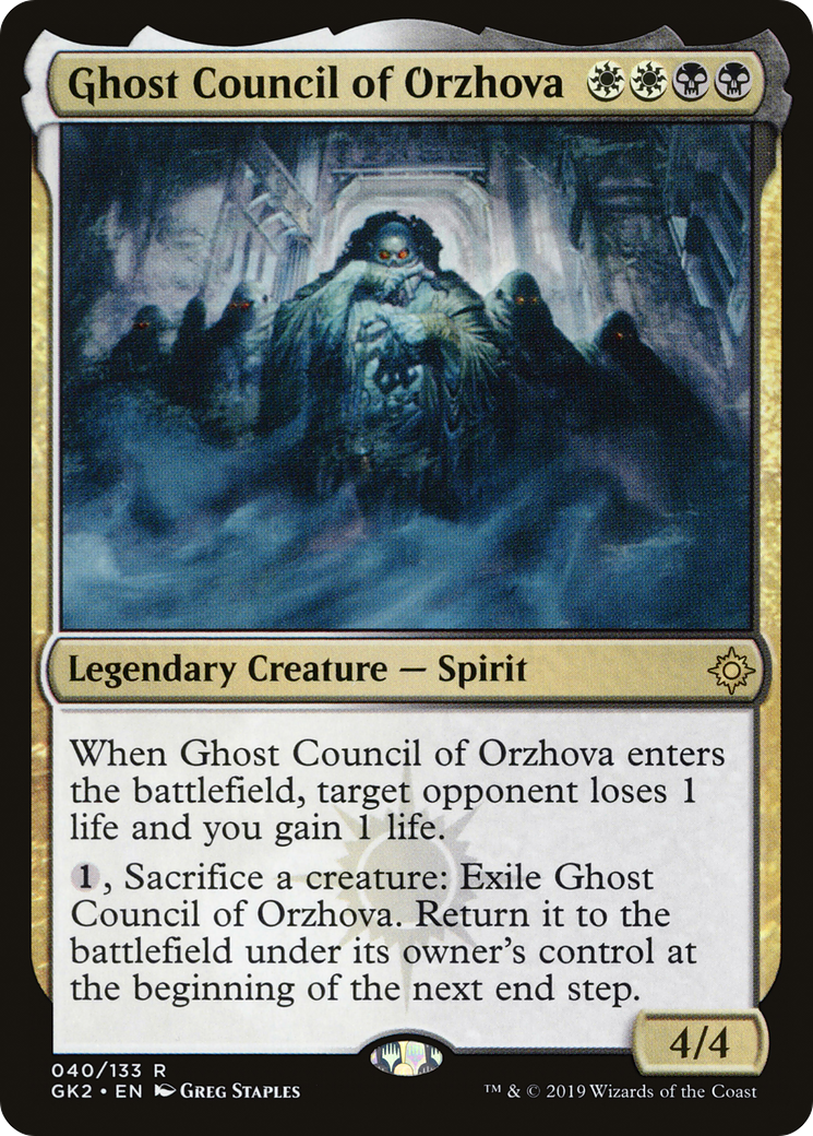 Ghost Council of Orzhova (GK2-040) [Misc] RNA Guild Kit MTG Single Wizards of the Coast