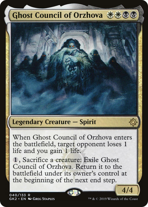 Ghost Council of Orzhova (GK2-040) [Misc] RNA Guild Kit MTG Single Wizards of the Coast