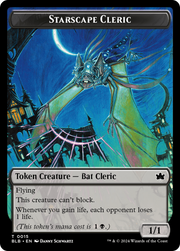 Squirrel // Starscape Cleric Double-Sided Token [Tokens] Bloomburrow Tokens MTG Single Magic: The Gathering