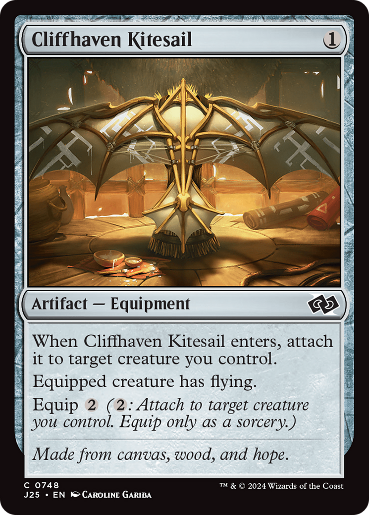 Cliffhaven Kitesail (J25-748) [Foundations Jumpstart] MTG Single Wizards of the Coast