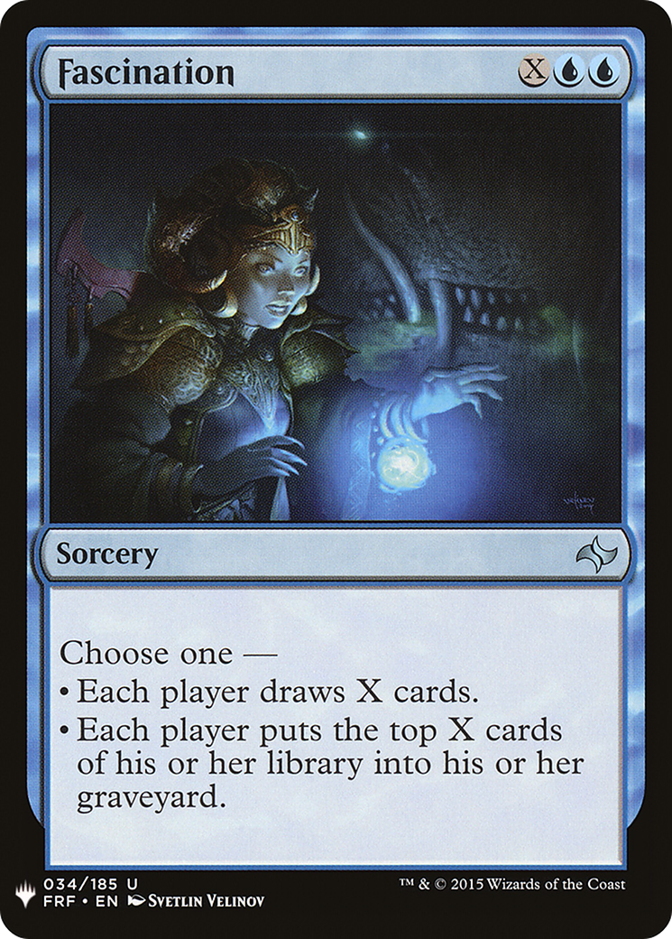 Fascination (LIST-FRF-34) [Mystery Booster] The List MTG Single Wizards of the Coast