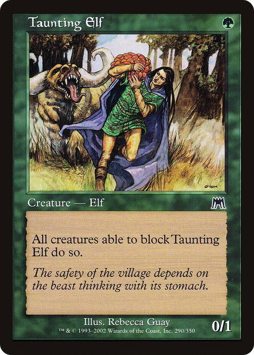 Taunting Elf (ONS-290) [Onslaught] Foil MTG Single Wizards of the Coast
