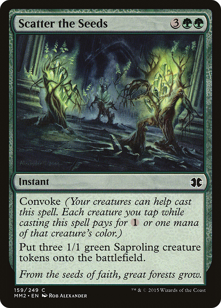 Scatter the Seeds (MM2-159) [Modern Masters 2015] MTG Single Modern Masters 2015
