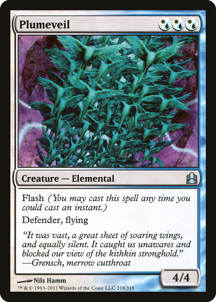 Plumeveil (CMD-218) [Commander 2011] MTG Single Wizards of the Coast