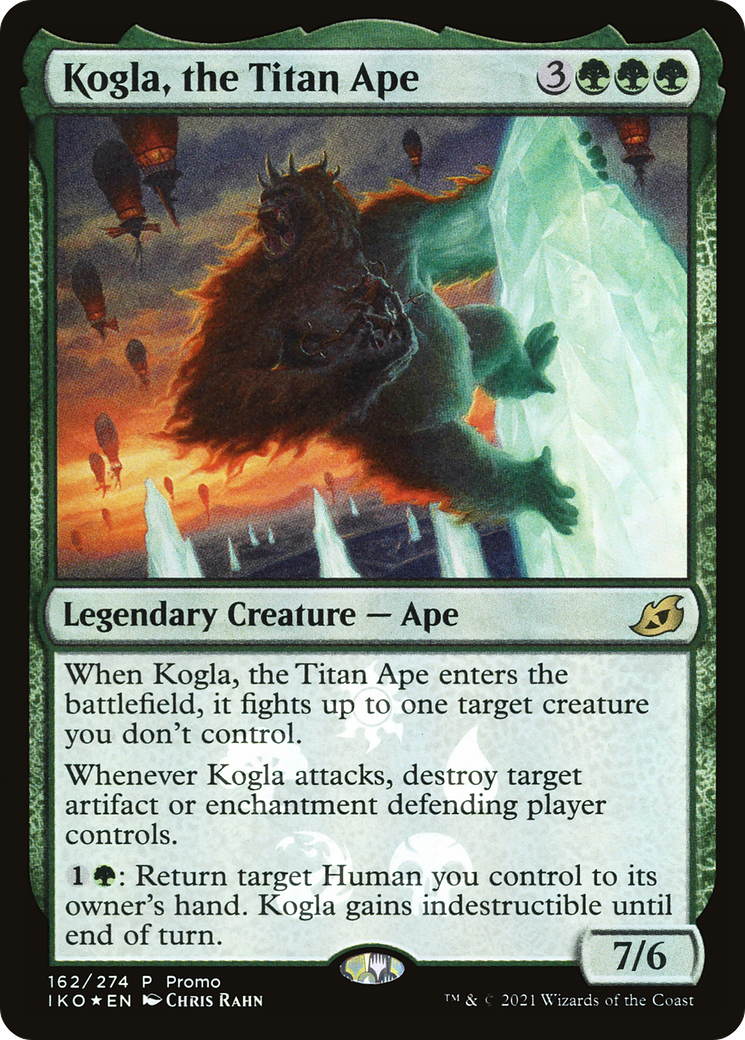Kogla, the Titan Ape (MEDIA-162) [Ikoria: Lair of Behemoths Promos] Foil MTG Single Wizards of the Coast