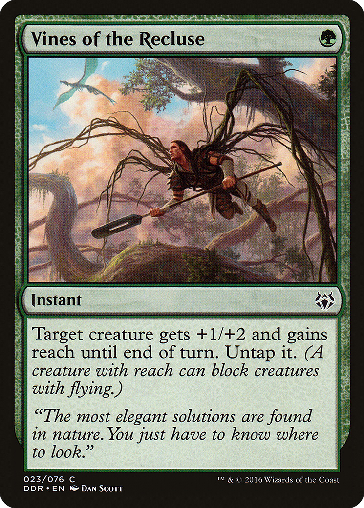 Vines of the Recluse (DDR-023) [Misc] Duel Decks: Nissa vs. Ob Nixilis MTG Single Wizards of the Coast