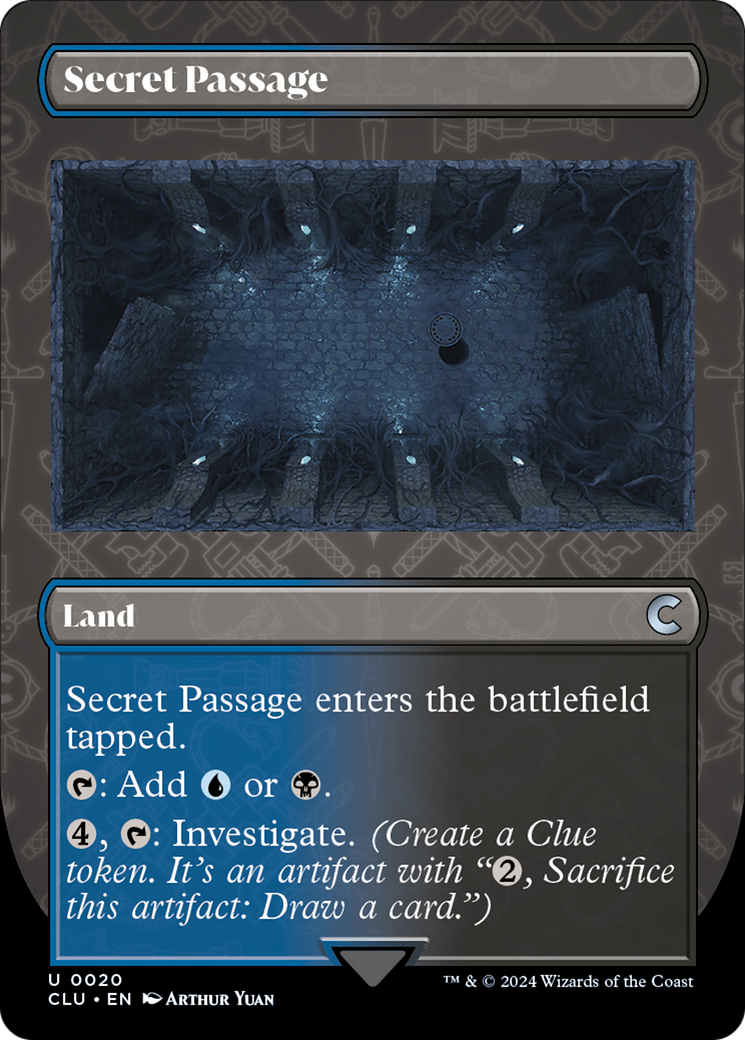 Secret Passage (CLU-020) [Ravnica: Clue Edition] (Borderless) MTG Single Wizards of the Coast