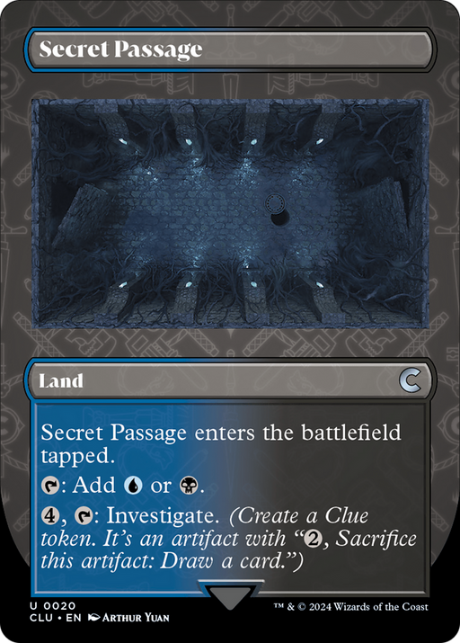 Secret Passage (CLU-020) [Ravnica: Clue Edition] (Borderless) MTG Single Wizards of the Coast