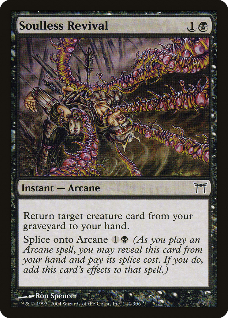 Soulless Revival (CHK-144) [Champions of Kamigawa] Foil MTG Single Wizards of the Coast