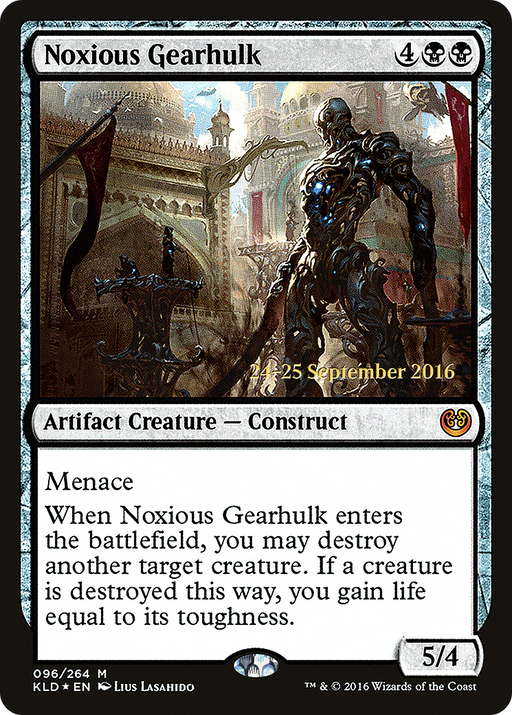 Noxious Gearhulk (PRE-096) [Kaladesh Promos] Foil MTG Single Wizards of the Coast