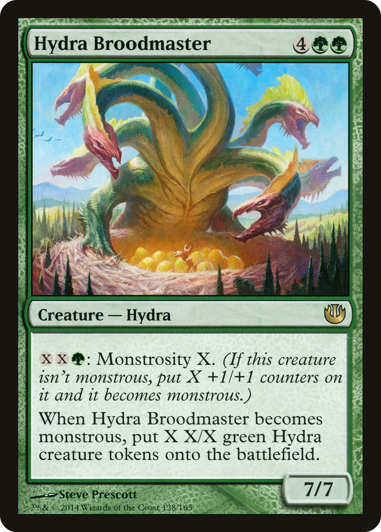 Hydra Broodmaster (JOU-128) [Journey into Nyx] MTG Single Wizards of the Coast