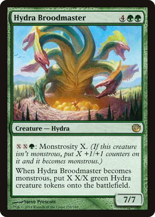Hydra Broodmaster (JOU-128) [Journey into Nyx] Foil MTG Single Wizards of the Coast
