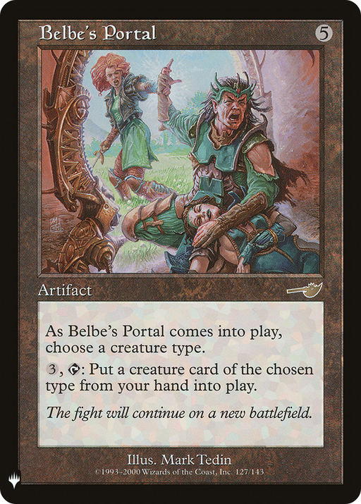 Belbe's Portal (LIST-127) [Mystery Booster] The List MTG Single Wizards of the Coast