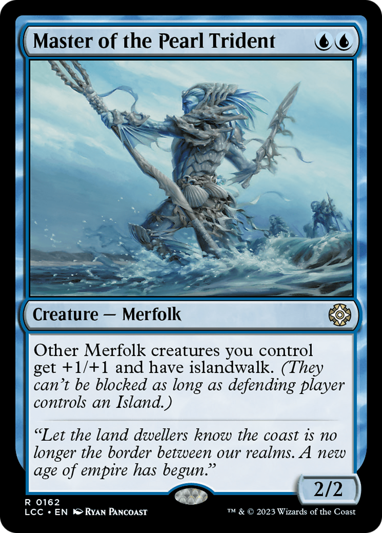 Master of the Pearl Trident (LCC-162) [The Lost Caverns of Ixalan Commander] MTG Single Wizards of the Coast