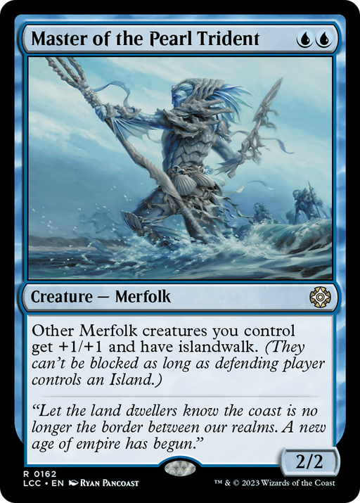 Master of the Pearl Trident (LCC-162) [The Lost Caverns of Ixalan Commander] MTG Single Wizards of the Coast
