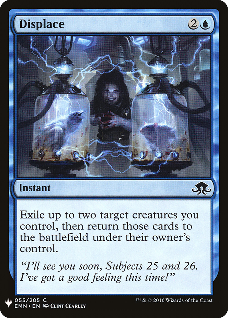 Displace (LIST-055) [Mystery Booster] The List MTG Single Wizards of the Coast