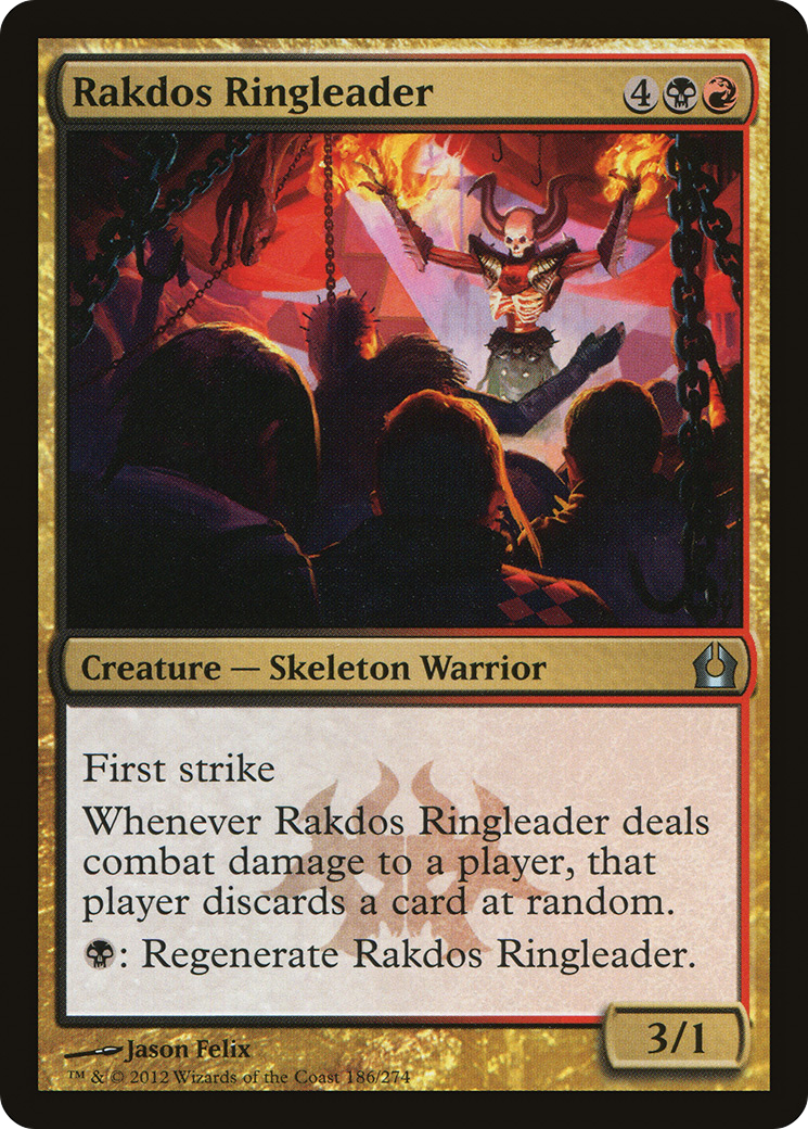 Rakdos Ringleader (RTR-186) [Return to Ravnica] MTG Single Wizards of the Coast