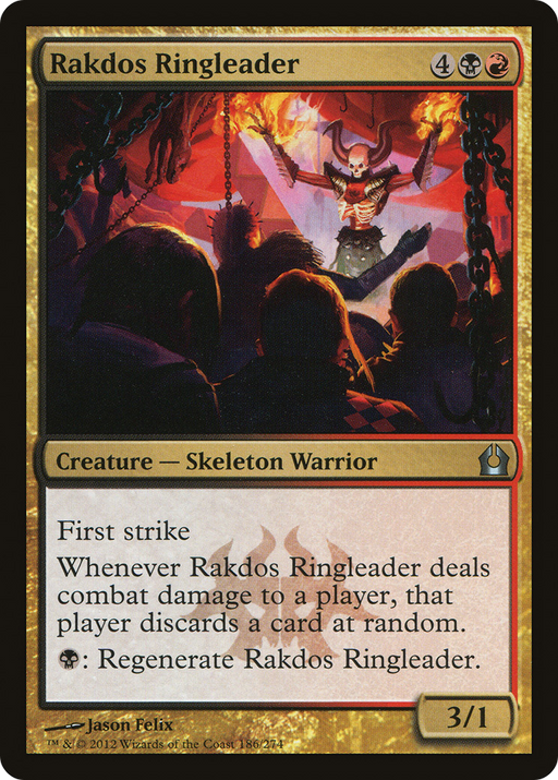 Rakdos Ringleader (RTR-186) [Return to Ravnica] MTG Single Wizards of the Coast