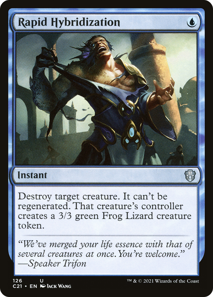 Rapid Hybridization (C21-126) [Commander 2021] MTG Single Wizards of the Coast