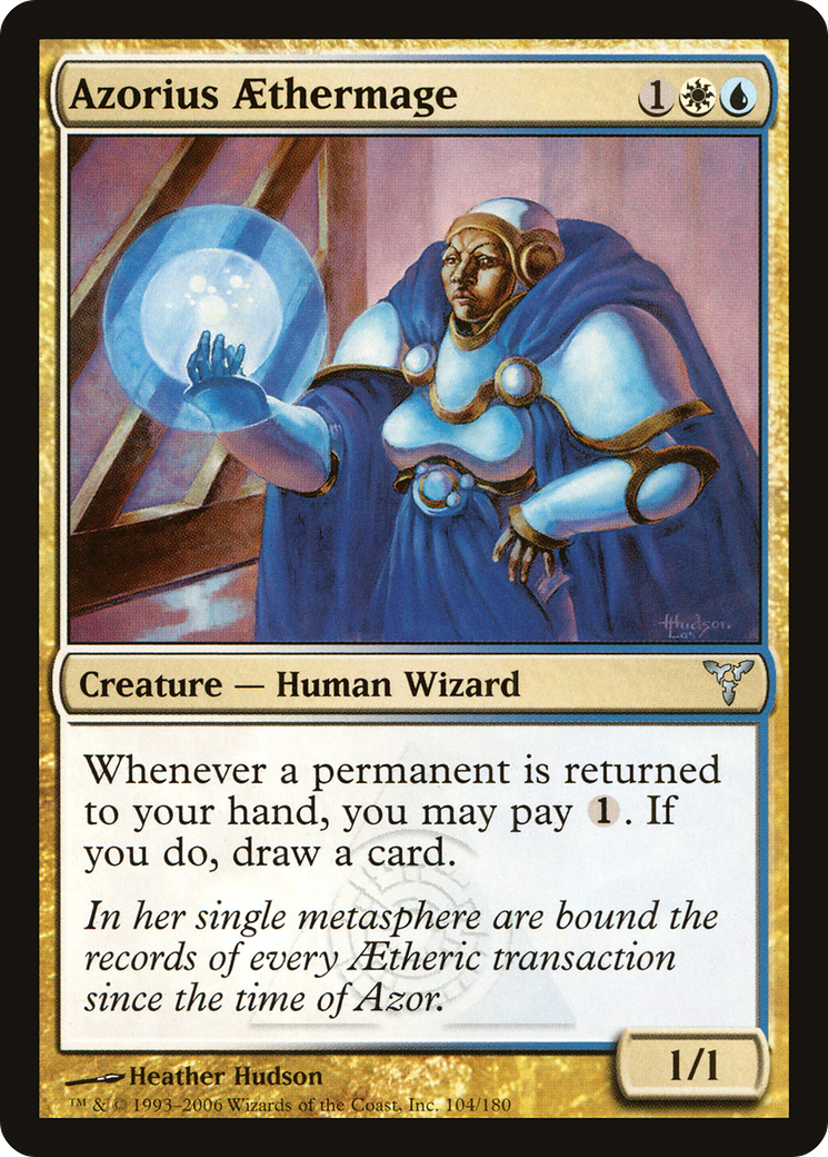 Azorius Aethermage (DIS-104) [Dissension] Foil MTG Single Wizards of the Coast