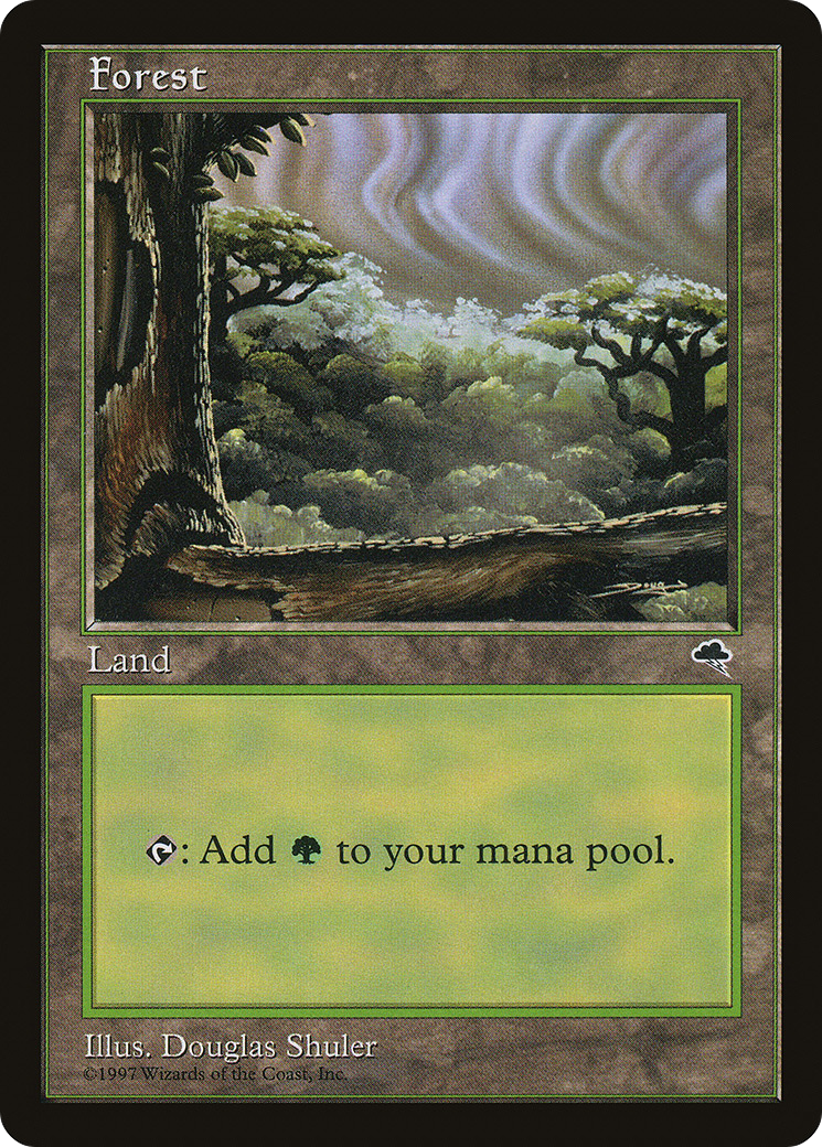 Forest (TMP-349) [Tempest] MTG Single Wizards of the Coast