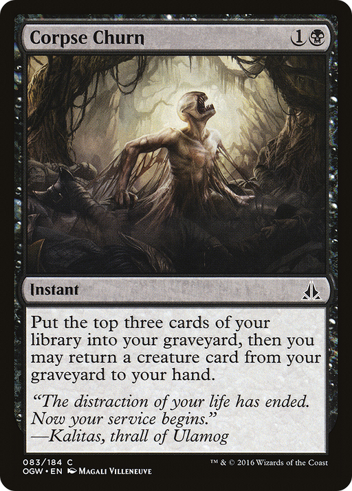Corpse Churn (OGW-083) [Oath of the Gatewatch] MTG Single Wizards of the Coast
