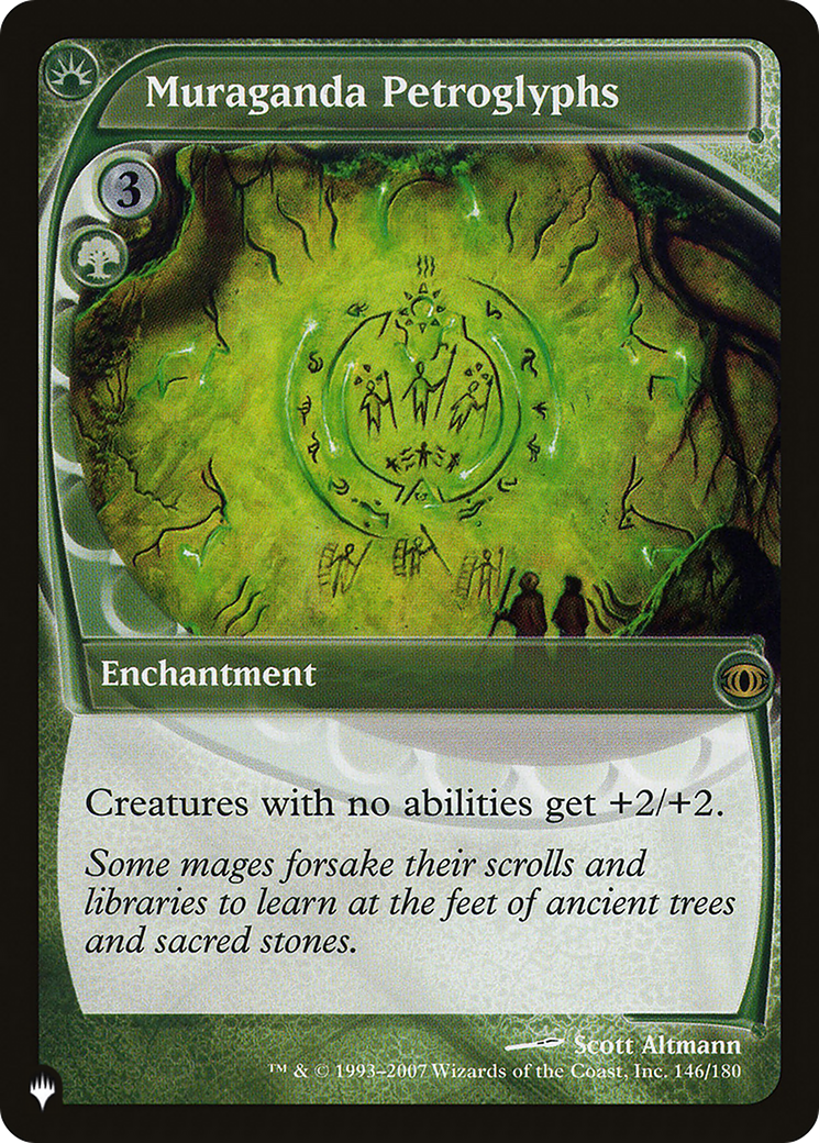 Muraganda Petroglyphs (LIST-FUT-146) [Mystery Booster] The List MTG Single Wizards of the Coast
