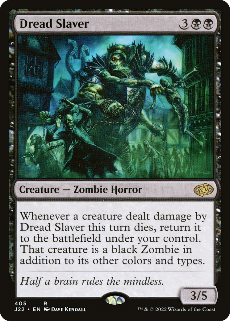 Dread Slaver (J22-405) [Jumpstart 2022] MTG Single Wizards of the Coast