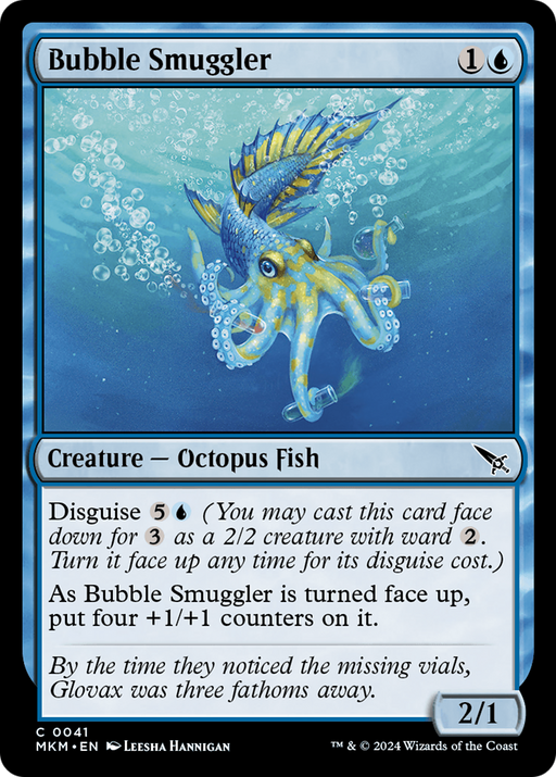 Bubble Smuggler (MKM-041) [Murders at Karlov Manor] Foil MTG Single Wizards of the Coast