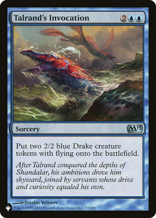 Talrand's Invocation (LIST-M13-73) [Mystery Booster] The List MTG Single Wizards of the Coast