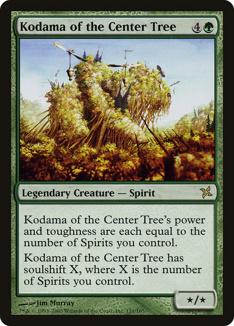 Kodama of the Center Tree (BOK-131) [Betrayers of Kamigawa] MTG Single Wizards of the Coast