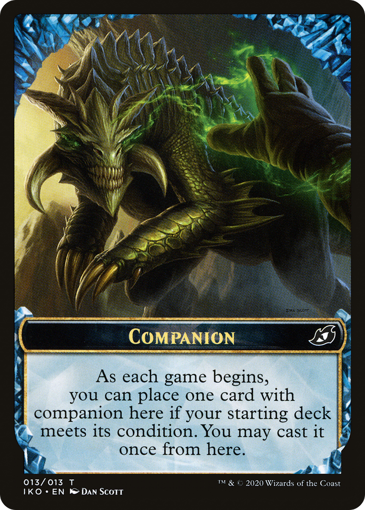 Companion (TIKO-013) [Tokens] Ikoria: Lair of Behemoths Tokens MTG Single Wizards of the Coast
