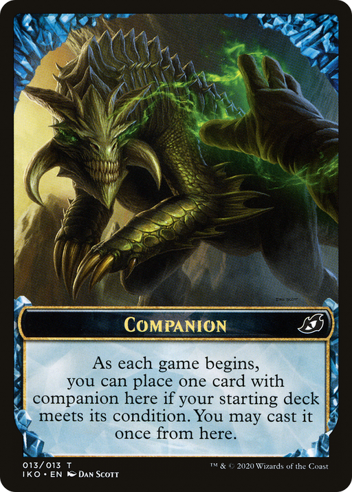 Companion (TIKO-013) [Tokens] Ikoria: Lair of Behemoths Tokens MTG Single Wizards of the Coast