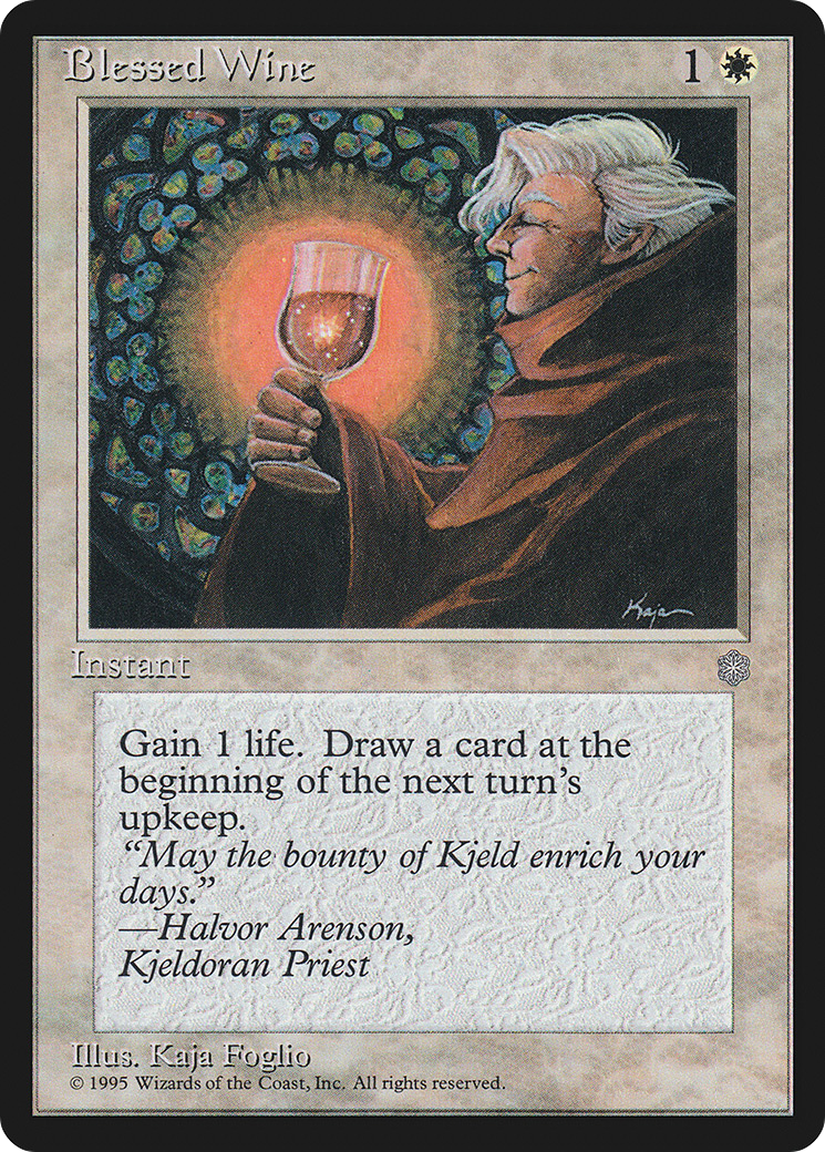Blessed Wine (ICE-) [Ice Age] MTG Single Wizards of the Coast
