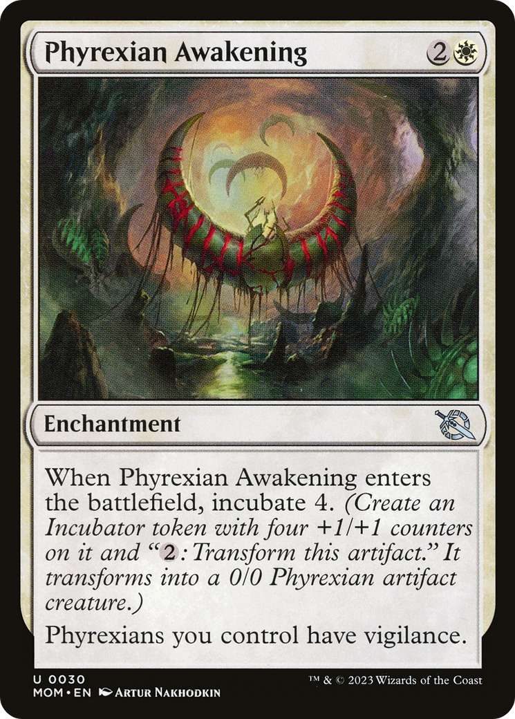 Phyrexian Awakening (MOM-030) [March of the Machine] Foil MTG Single Wizards of the Coast