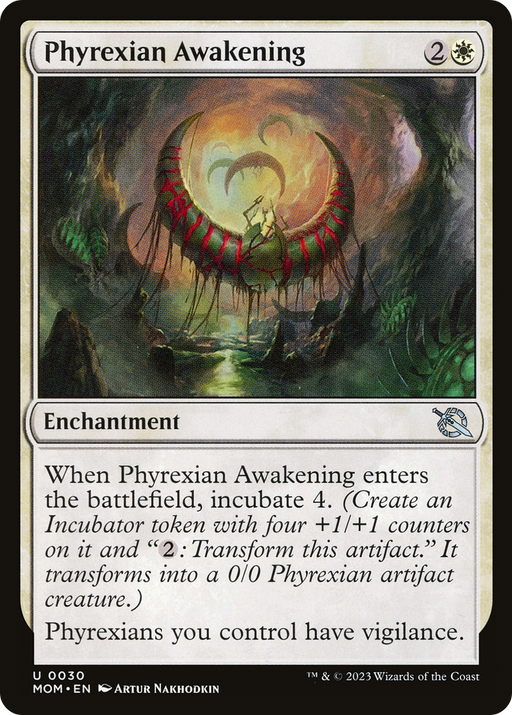 Phyrexian Awakening (MOM-030) [March of the Machine] MTG Single Wizards of the Coast