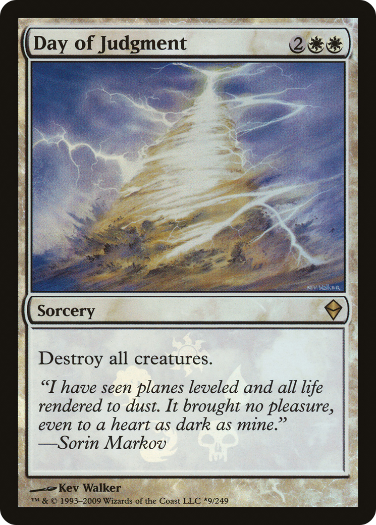 Day of Judgment (BABP-009) [Zendikar Promos] Foil MTG Single Wizards of the Coast