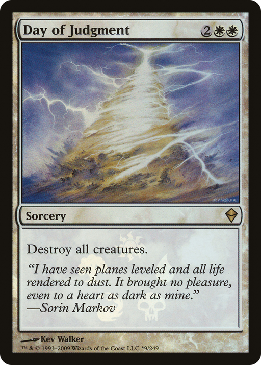 Day of Judgment (BABP-009) [Zendikar Promos] Foil MTG Single Wizards of the Coast